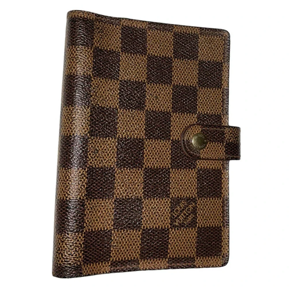 Louis Vuitton Vintage Damier Ebene Small Rng Agenda Cover